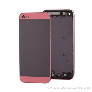 Full Housing Alloy Replacement Back Cover with Mute Button